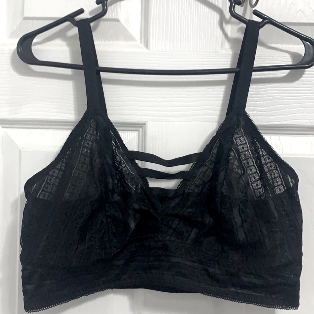 Torrid size 1 bralette, black.